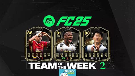 totw leaks|EA FC 25 TOTW 2 leaks